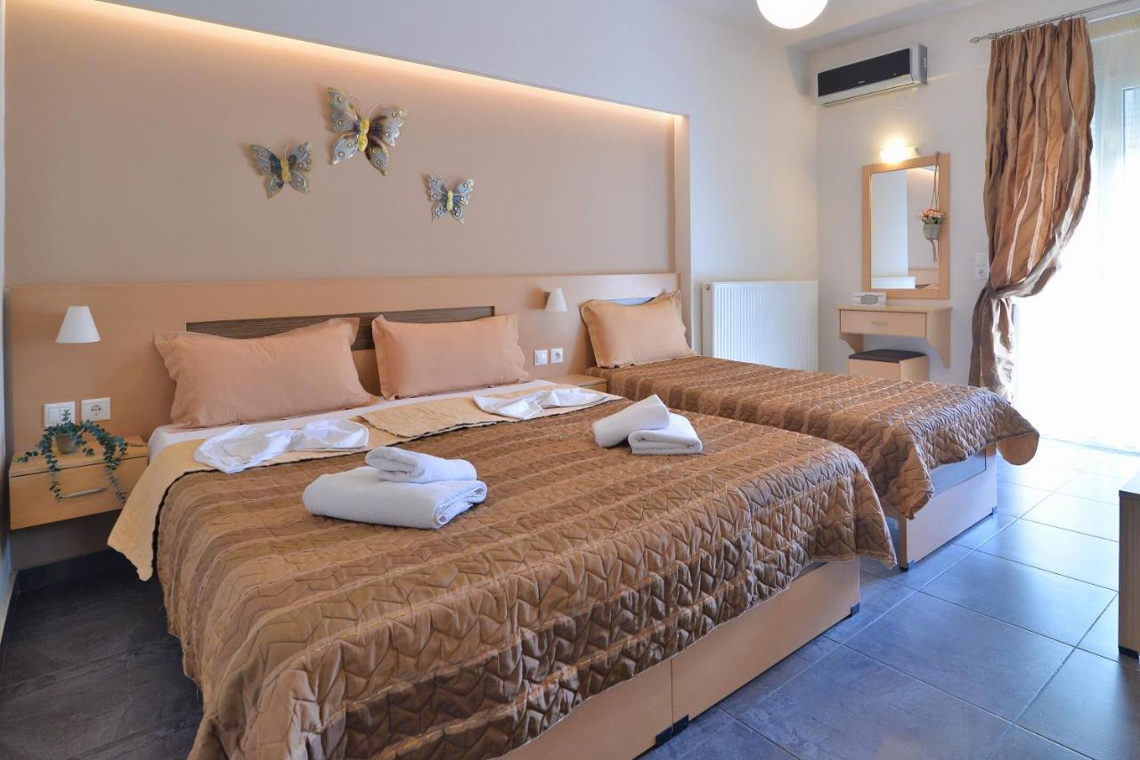 Aigli Rooms Leptokaryá Extérieur photo