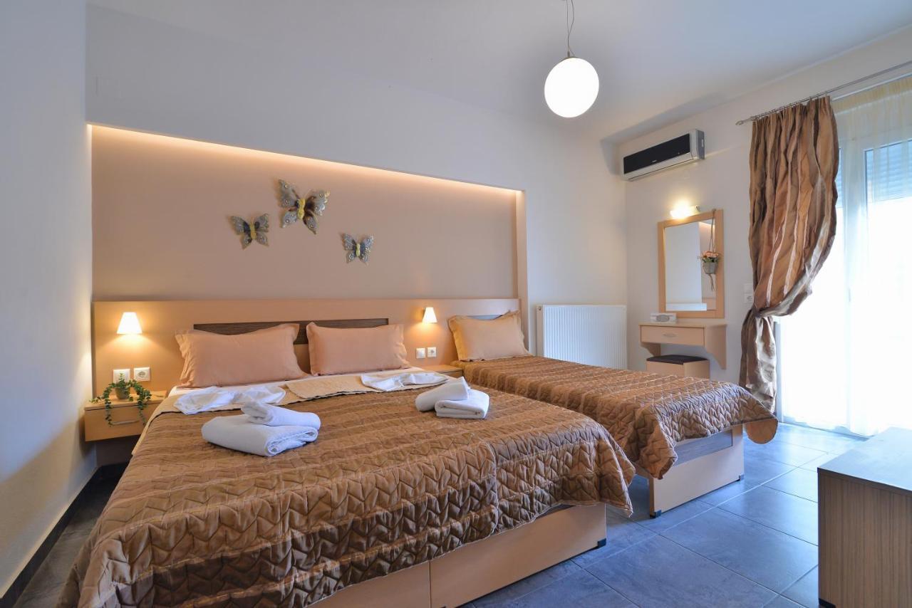 Aigli Rooms Leptokaryá Extérieur photo